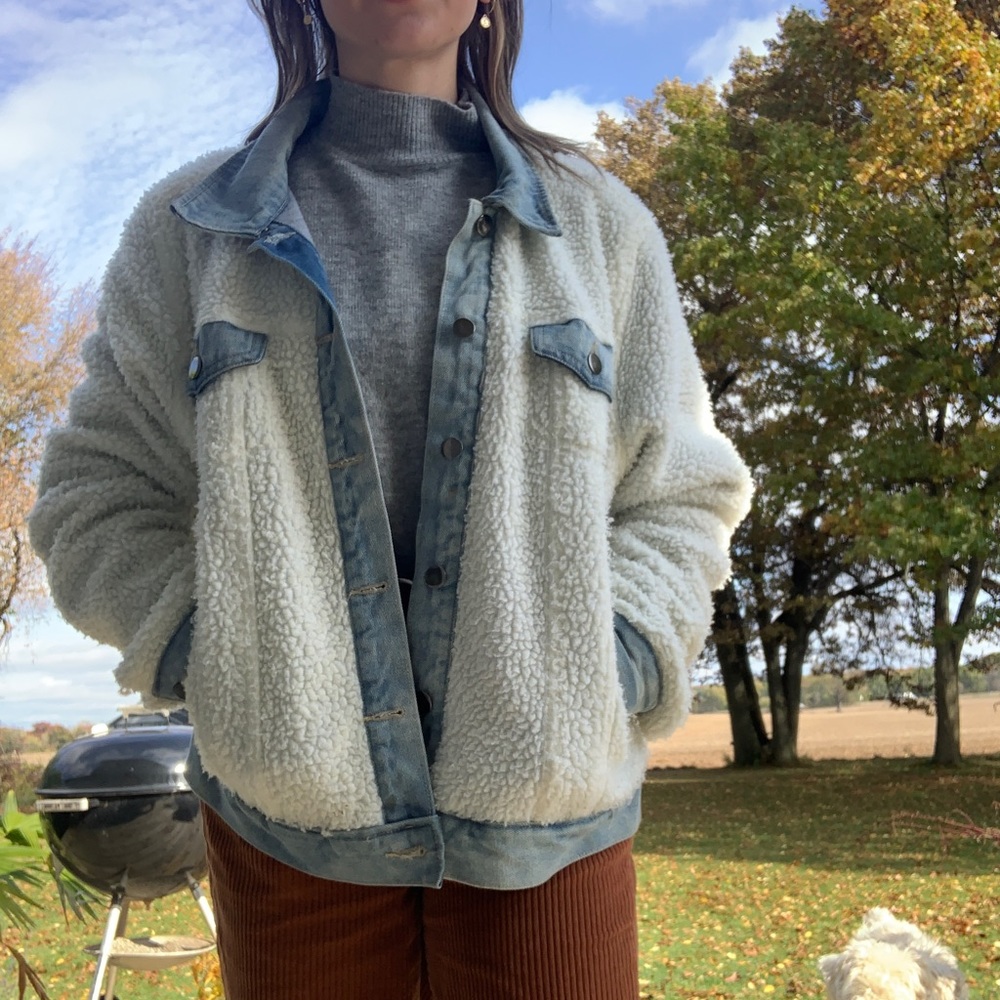 Sherpa Denim Jacket